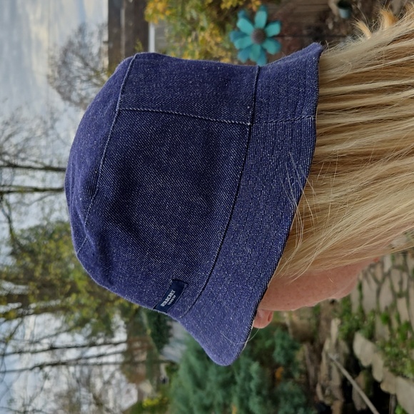 Burberry Nova Check & Denim Reversible Bucket Hat - Picture 2 of 13